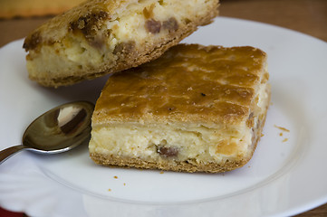 Image showing cheese pie