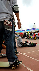 Image showing Skateboarders