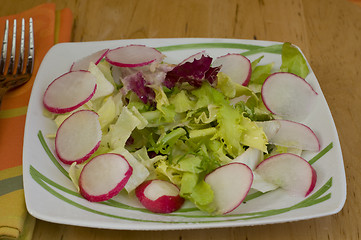 Image showing light salad