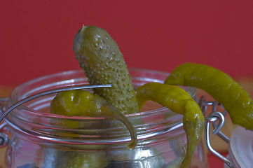 Image showing pickles assortment