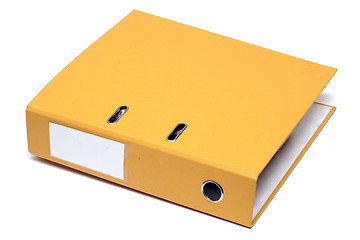 Image showing Yellow folder