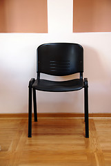 Image showing Black  chair