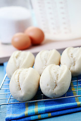 Image showing raw buns