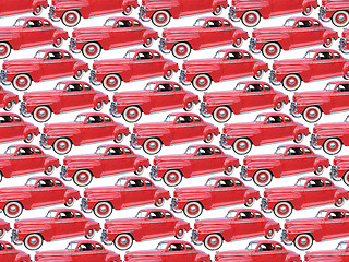 Image showing Red Cars