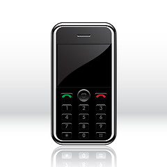 Image showing Vector mobile phone