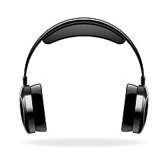 Image showing Vector headphones