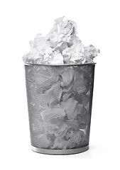 Image showing Wastepaper basket