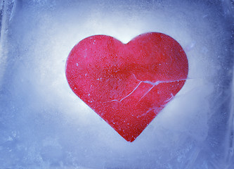 Image showing Frozen heart