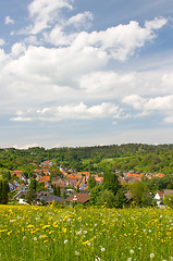 Image showing Village in Spring