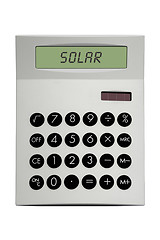 Image showing Solar Calculator