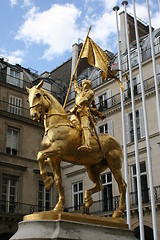 Image showing Statue of Joan of Arc