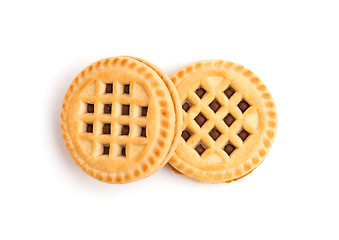 Image showing Round cookies 