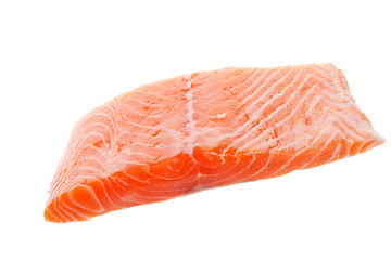 Image showing Raw salmon