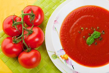 Image showing Tomato soup