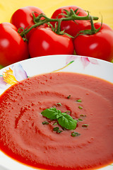 Image showing Soup close up