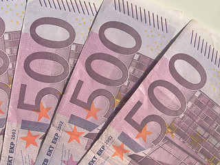 Image showing Euro note