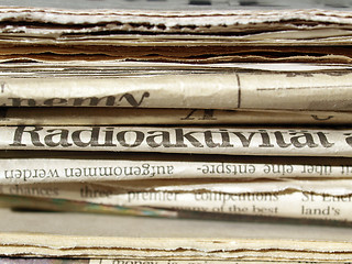 Image showing Newspapers