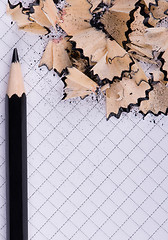 Image showing Black pencil