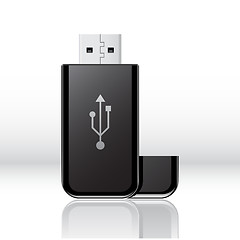 Image showing Vector USB flash drive