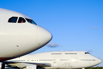 Image showing Planes in airport