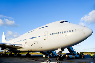 Image showing Plane in airport