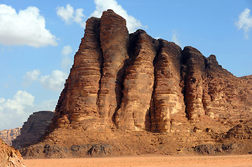 Image showing The seven pillars