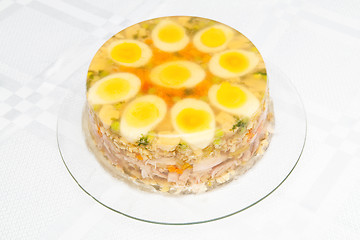 Image showing Meat in aspic