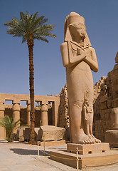 Image showing Ramses II statue