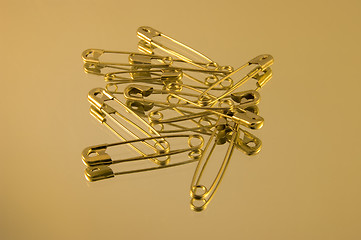 Image showing Safety pins