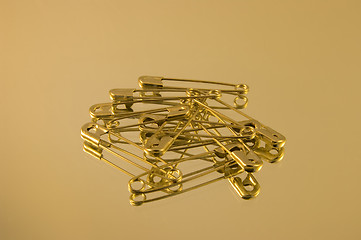 Image showing Safety pins