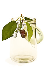 Image showing Cherry jar