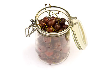 Image showing Cherry jar