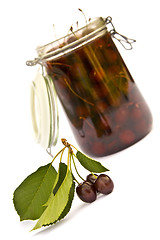 Image showing Cherry jar