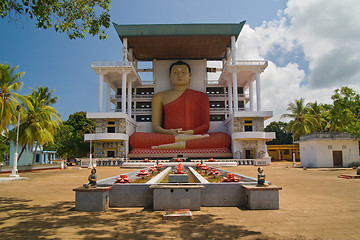 Image showing Weherahena buddhist temple