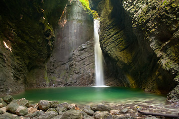 Image showing Waterfall Kozjak