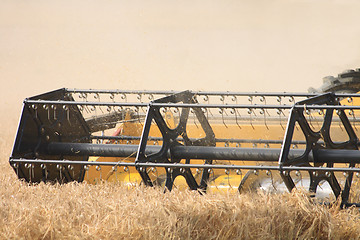 Image showing corn harvester