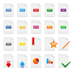 Image showing Document icons