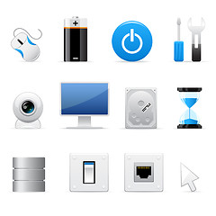 Image showing Computers icons