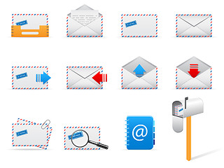 Image showing Mail icons