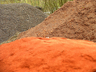 Image showing Colors of sand