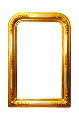 Image showing Golden frame