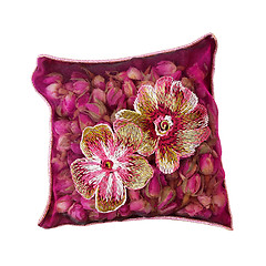 Image showing Rosebuds pillow