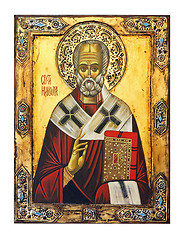 Image showing St. Nicolas icon