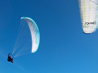 Image showing Paragliding Norway