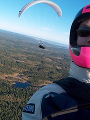 Image showing Paragliding Norway