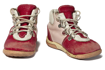 Image showing Used baby shoes