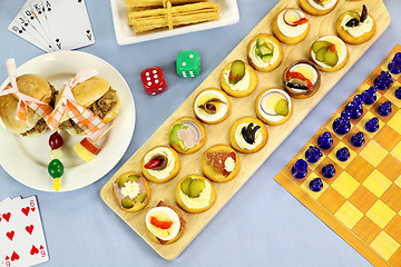 Image showing Games Night Food