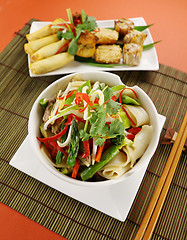 Image showing Beef Noodle Stirfry