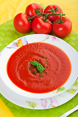 Image showing Fresh Tomato Soup