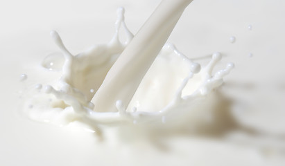 Image showing milk splash